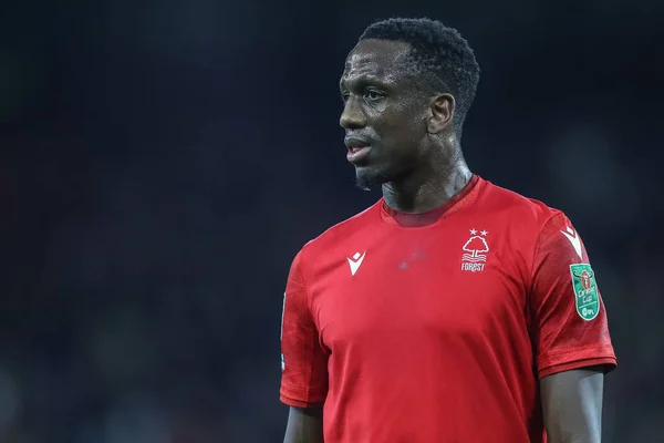 Willy Boly Nottingham Forest Durante Carabao Cup Third Match Nottingham — Foto Stock
