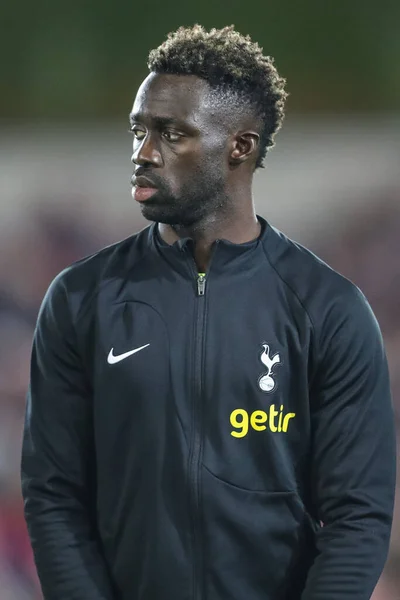 stock image Davinson Snchez #6 of Tottenham Hotspur ahead of the Carabao Cup Third Round match Nottingham Forest vs Tottenham Hotspur at City Ground, Nottingham, United Kingdom, 9th November 2022