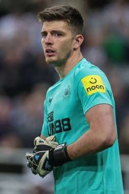 Newcastle United 'dan Nick Pope # 22. Carabao Kupası Üçüncü Raundda Newcastle United, Crystal Palace' a karşı St. James 's Park, Newcastle, İngiltere, 9 Kasım 202