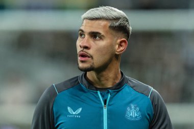 Newcastle United 'dan Bruno Guimares # 39 Carabao Kupası üçüncü tur karşılaşmasında Newcastle United, St. James' s Park, Newcastle, 9 Kasım 2022 'de Crystal Palace' a karşı