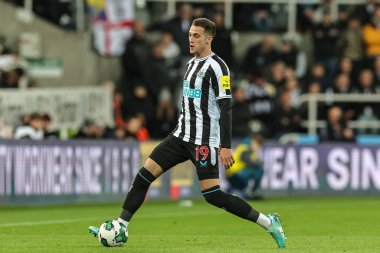 Newcastle United 'ın 19 numaralı oyuncusu Newcastle United' ın 9 Kasım 202 'de St. James' s Park, Newcastle 'da oynanan üçüncü tur karşılaşmasında...