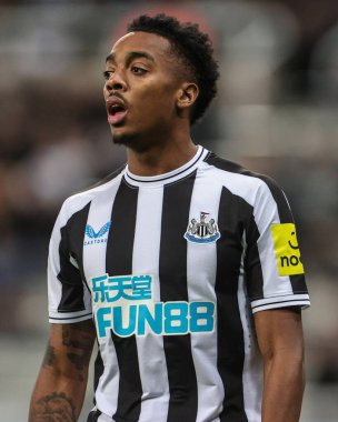 Newcastle United 'dan Joe Willock # 28. Carabao Kupası üçüncü tur karşılaşmasında Newcastle United, St. James' s Park, Newcastle, 9 Kasım 202 'de Crystal Palace' a karşı.