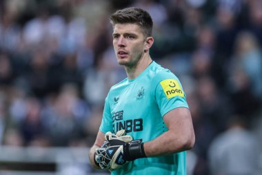 Newcastle United 'dan Nick Pope # 22. Carabao Kupası Üçüncü Raundda Newcastle United, Crystal Palace' a karşı St. James 's Park, Newcastle, İngiltere, 9 Kasım 202