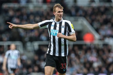 Newcastle United 'dan Chris Wood # 20. Carabao Kupası üçüncü tur karşılaşmasında Newcastle United - Crystal Palace, St. James' s Park, Newcastle, İngiltere, 9 Kasım 202