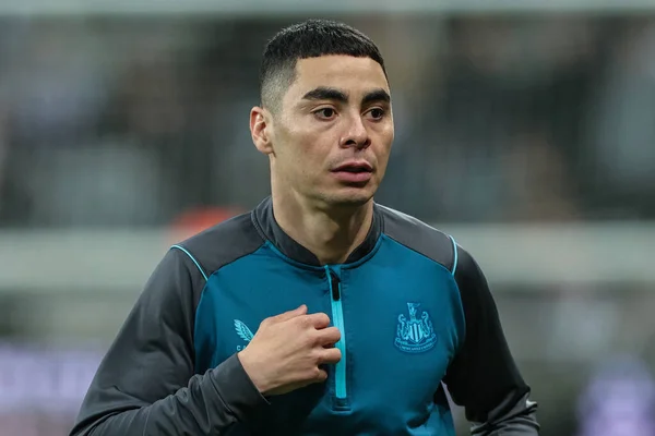 Miguel Almirn Newcastle United Carabao Cup Third Match Newcastle United — 스톡 사진