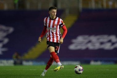 Dan Neil # 24 Sunderland Sky Bet Şampiyonası 'nda Birmingham City, Sunderland' a karşı St Andrews, Birmingham, İngiltere, 11 Kasım 202