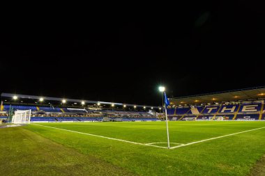Birmingham City 'nin, Birmingham City' nin St.Andrews, Birmingham, İngiltere 'de 11 Kasım 202' de oynanan ve Birmingham City 'nin Sunderland' a karşı oynadığı Sky Bet Şampiyonası öncesinde oynadığı maçın genel bir görüntüsü.