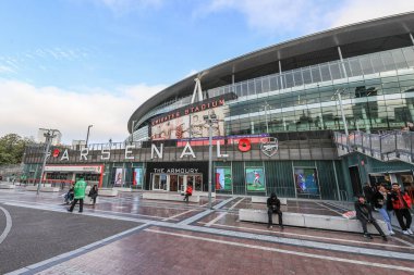 Emirates Stadyumu 'nun, Rugby Ligi Dünya Kupası 2021 yarı final maçı öncesinde, 12 Kasım 202' de Londra 'daki Emirates Stadyumu' nda İngiltere ile Samoa arasında yapılacak genel bir yemin.