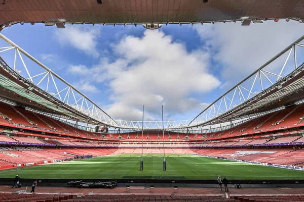 Vista General Del Emirates Stadium Antes Copa Mundial Rugby 2021 — Foto de Stock