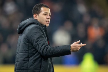Liam Rosenior Hull City 'nin teknik direktörü. 12 Kasım 202' de Hull City, Hull Stadyumu 'nda Hull City vs Reading maçında.