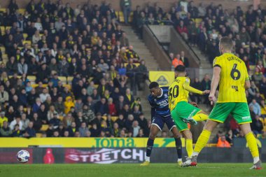 Middlesbrough 'un 29 numaralı Chuba Akpom, 12 Kasım 202' de Norwich City, Norwich Road, Norwich, İngiltere 'de oynanan Norwich City - Middlesbrough maçında gol kralı oldu.