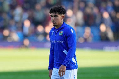 Tirhys Dolan # 10 of Blackburn Rovers Gökyüzü İddia Şampiyonası maçından önce ısınıyor Burnley - Blackburn Rovers Turf Moor, Burnley, İngiltere, 13 Kasım 202