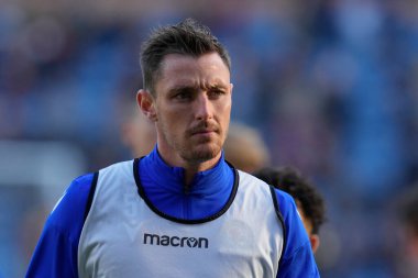 Blackburn Rovers 'dan Dominic Hyam # 5, Burnley' nin Blackburn Rovers 'a karşı oynadığı 13 Kasım 202' deki Gökyüzü İddia Şampiyonası maçından önce ısınıyor.