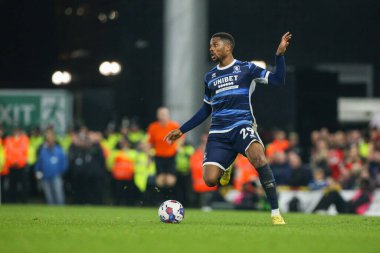 Middlesbrough 'dan Chuba Akpom # 29 numara Sky Bet Şampiyonası maçında Norwich City - Middlesbrough Carrow Road, Norwich, İngiltere, 12 Kasım 202