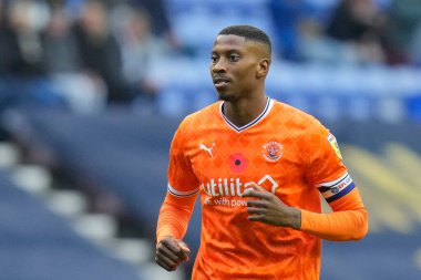 Wigan Athletic, Wigan Stadyumu, Wigan, İngiltere 'de 12 Kasım 202' de Blackpool 'da Blackpool # 21.
