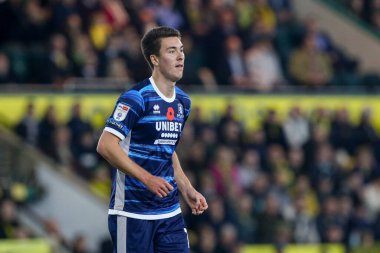 Matthew Hoppe # 13 Middlesbrough Sky Bet Şampiyonası maçında Norwich City, Middlesbrough 'a karşı Carrow Road, Norwich, İngiltere, 12 Kasım 202