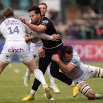 Sean Maitland Saracens Battles Tommy Freeman Northampton Saints