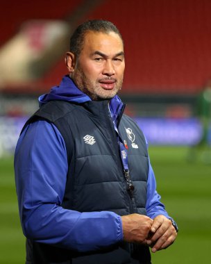 Bristol Bears Rugby Direktörü Pat Lam Bristol Bears 'a karşı Güney Afrika maçı öncesinde 17 Kasım 2022' de Bristol, Bristol 'daki Ashton Gate' de XV 'yi seçin.