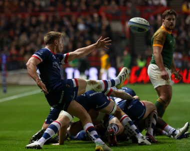 Bristol Bears 'dan Porter, Bristol Bears' ın Güney Afrika 'ya karşı oynadığı 17 Kasım 2022 tarihinde Ashton Gate, Bristol' da oynanan müsabaka maçında şut atacak mı?