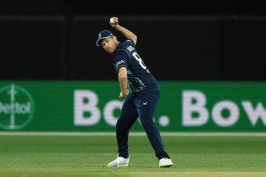 Dettol ODI Serisi sırasında İngiltere sahalarından Liam Dawson Adelaide, Avustralya, Adelaide, Avustralya 'da Avustralya - İngiltere maçında 17 Kasım 2022