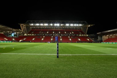 Bristol Ayıları 'nın evi olan Ashton Kapısı' nın genel bir görüntüsü, Bristol Ayıları 'nın Güney Afrika' ya karşı oynadığı Bristol Maçı öncesinde 17 Kasım 2022 'de Bristol, İngiltere' deki Ashton Gate 'de XV' yi seçin.