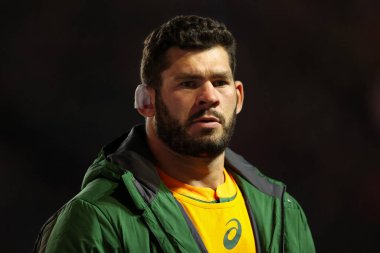 Güney Afrika 'dan Mornay Smith, Bristol Bears - Güney Afrika maçı sırasında 17 Kasım 2022' de Ashton Gate, Bristol 'da XV' yi seçti.