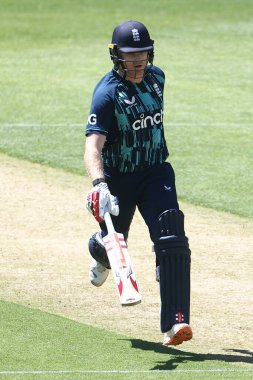 Dettol ODI Serisi sırasında İngiltere ile Avustralya arasındaki Adelaide Oval, Adelaide, Avustralya maçı sırasında İngiltere 'den Sam Billings, 17 Kasım 2022  