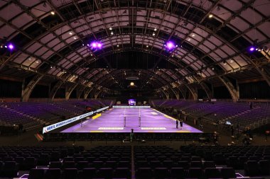 Manchester Central 'daki genel bakış 2021 Dünya Rugby Ligi Kupası öncesinde Manchester Central, Manchester, İngiltere' de final Fransa 'ya karşı 18 Kasım 2022