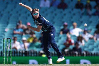  Dettol Serisi 2. ODI karşılaşması sırasında İngiliz Liam Dawson SCG, Sydney, Avustralya 'da Avustralya' ya karşı, 19 Kasım 2022