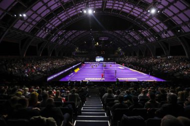 Manchester Central 'daki genel bakış 2021 Dünya Rugby Ligi Finali sırasında Manchester Central, Manchester, İngiltere' de Fransa 'ya karşı 18 Kasım 2022