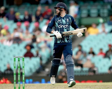 İngiliz James Vince 19 Kasım 2022 'de SCG, Sydney, Avustralya' da oynanan 2. ODI karşılaşmasında koşuyor.