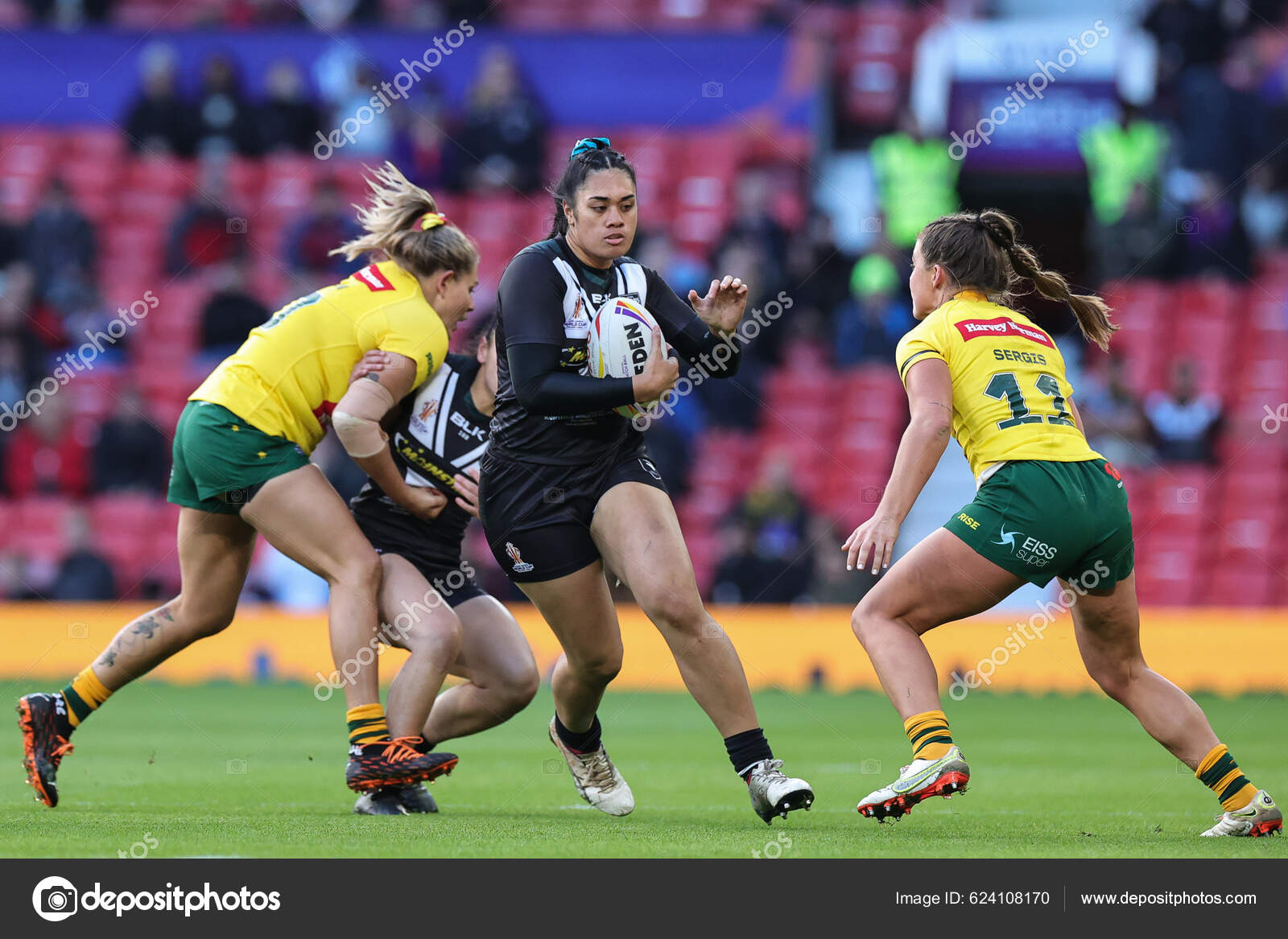 Otesa Pule Nova Zelândia Corre Com Bola Durante Jogo Final — Fotografia de  Stock Editorial © operations@newsimages.co.uk #624108170