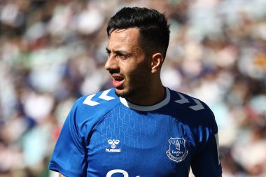 Everton 'dan Dwight McNeil, 20 Kasım 2022' de Sidney 'deki Accor Stadyumu' nda oynanan Celtic Everton maçında görüldü.