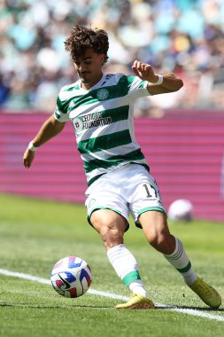  Sidney Süper Kupası 'nda Celtic Everton' a karşı 20 Kasım 2022 'de Sidney, Avustralya' daki Accor Stadyumu 'nda oynanan karşılaşmada Celtic FC' li Jota