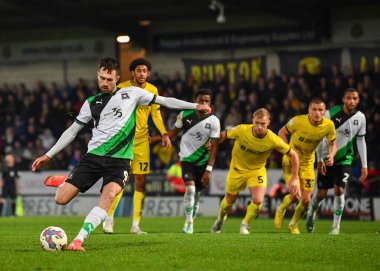 GoAL Plymouth Argyle (9) penaltı noktasından gol atarak 19 Kasım 2022 tarihinde İngiltere 'nin başkenti Trent' te oynanan Pirelli Stadyumu 'nda oynanan Sky Bet 1 karşılaşmasında Burton Albion ve Plymouth Argyle arasında 1-1 berabere kaldı.