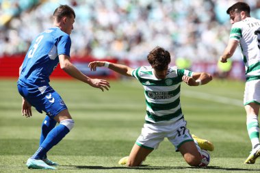 Sidney Süper Kupası 'nda Celtic Everton' a karşı 20 Kasım 2022 'de Sidney, Avustralya' daki Accor Stadyumu 'nda oynanan karşılaşmada Celtic FC' li Jota