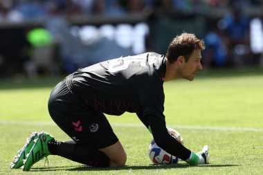 Sidney Süper Kupası 'nda Everton' dan Asmir Begoviç (gk) 20 Kasım 2022 'de Accor, Sydney, Avustralya' da Celtic Everton 'a karşı oynamıştır.