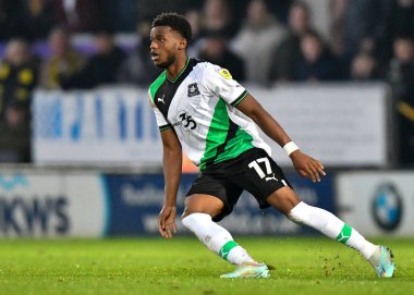 Plymouth Argyle, 19 Kasım 2022 tarihinde İngiltere 'nin Trent kentindeki Pirelli Stadyumu' nda oynanan Gökyüzü İddia Ligi 1 karşılaşmasında Bali Mumba (17) ile Burton Albion ve Plymouth Argyle karşı karşıya geldi.