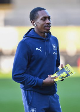 Plymouth Argyle kanadı Mickel Miller (14), 19 Kasım 2022 'de İngiltere' nin başkenti Trent 'te oynanan Gökyüzü İddia Ligi 1 maçında Burton Albion' a karşı Plymouth Argyle maçında sahaya çıktı.