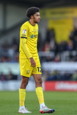 Burton Albion 'dan Tyler Onyango # 12 Sky Bet Ligi 1 karşılaşmasında Burton Albion ile Plymouth Argyle arasında Pirelli Stadyumu' nda 19 Kasım 2022 tarihinde Trent, İngiltere 'de oynanan karşılaşma.
