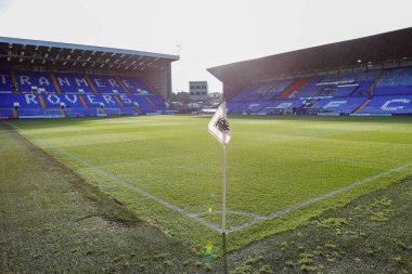 Gökyüzü İddia Ligi 2 maçından önceki genel görünüm: Tranmere Rovers - AFC Wimbledon Prenton Park, Birkenhead, İngiltere, 19 Kasım 2022