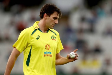 Avustralyalı Pat Cummins, 22 Kasım 2022 'de Melbourne Cricket Ground, Melbourne, Avustralya' da oynanan ODI serisinde Avustralya ile İngiltere karşılaşacak.