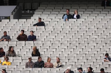 22 Kasım 2022 'de Melbourne Cricket Ground, Melbourne, Avustralya' da oynanan Dettol ODI Serisi Avustralya - İngiltere maçında seyrek bir kalabalık görüldü.