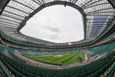 Twickenham Stadyumu 'nun genel görünümü, İngiltere Rugby' nin 26 Kasım 2022 'de Twickenham, Birleşik Krallık' taki Twickenham Stadyumu 'nda oynanan İngiltere - Güney Afrika karşılaşması.
