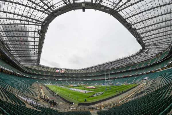 stock image General view of Twickenham Stadium, Home of England Rugby during the Autumn internationals match England vs South Africa at Twickenham Stadium, Twickenham, United Kingdom, 26th November 2022