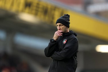 Leicester Tigers baş antrenörü Steve Borthwick Gallagher Premiership karşılaşması öncesinde Leicester Tigers, Londra 'ya karşı 27 Kasım 2022' de Mattioli Woods Welford Road, Leicester, İngiltere