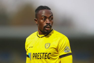 Burton Albion 'dan Joe Dodoo # 45, ikinci turda Burton Albion' a karşı Chippenham Town Pirelli Stadyumu, Burton on Trent, Birleşik Krallık, 27 Kasım 2022