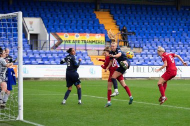 Liverpool 'lu 6. Jasmine Matthews, İngiltere Prenton Park' ta oynanan Liverpool Bayanlar Kıtasal Lig Kupası karşılaşmasında 1-0 berabere kaldı.