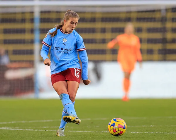 Filippa Angeldal Manchester City Womens Continental League Cup Match Manchester — Stock Photo, Image