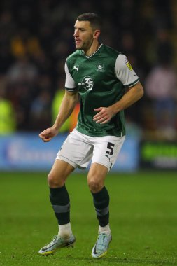 James Wilson # 5 of Plymouth Argyle, Sky Bet League 1 karşılaşmasında Plymouth Argyle ile Home Park, Plymouth, Birleşik Krallık 'ta 2 Aralık 202' de karşı karşıya geldi.